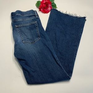 Gap Womens Sz 28 Slim Authentic Flare Blue Jeans